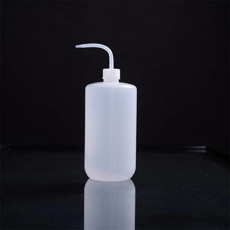 white lash washing bottle