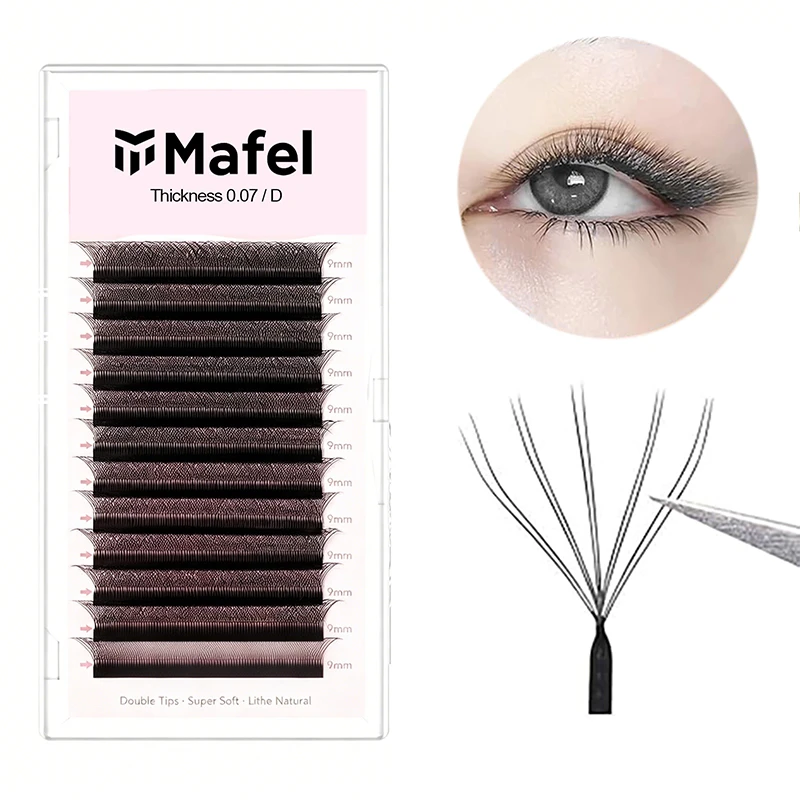 5D W-Shaped lashes