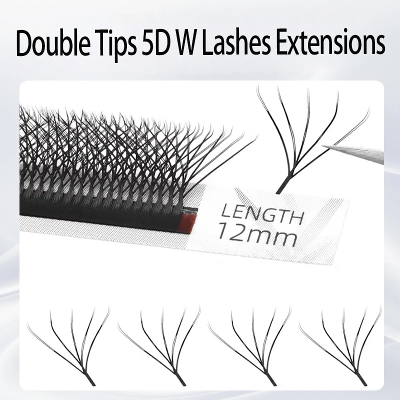 5D W-Shaped lash extension